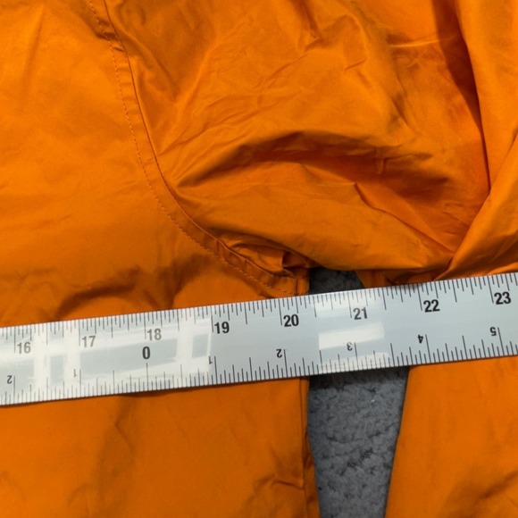 Stussy Jacket Mens Extra Small Orange Full Snap Coach‎ Windbreaker Streetwear - Picture 7 of 14